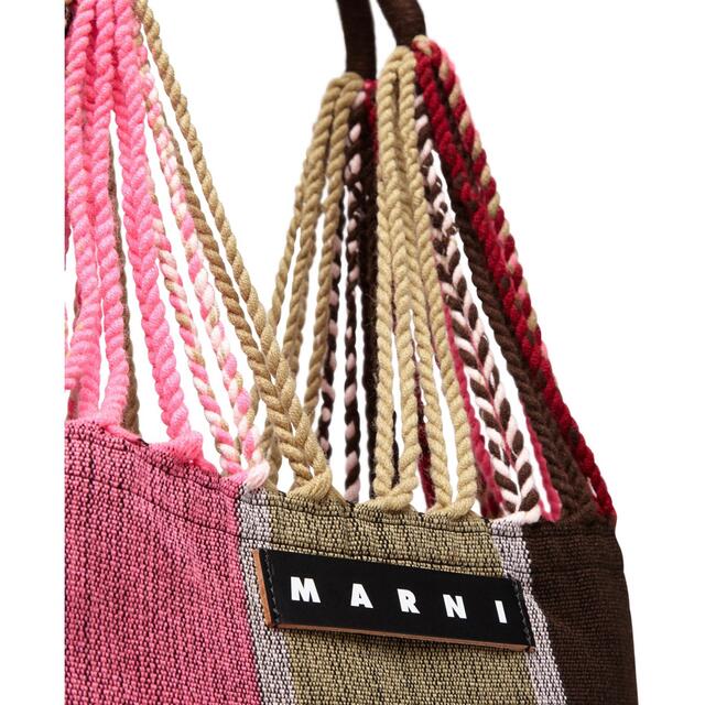 Marni(マルニ)の【新品】MARNI ポリエステル ショッピングバッグ ハンモックハンドル レディースのバッグ(トートバッグ)の商品写真