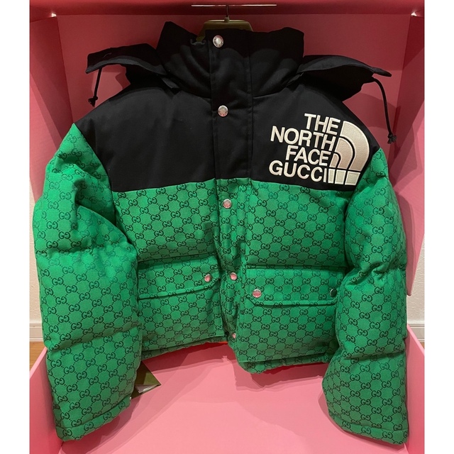 ノースフェイス × グッチ 第2弾 ダウンジャケット グッチカラー XSサイズ | フリマアプリ ラクマ ノースフェイス × グッチ 第2弾 ダウンジャケット グッチカラー XSサイズ | フリマアプリ ラクマ