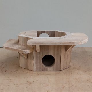 桐の木で作った３階建てのハムスターハウス(その他)