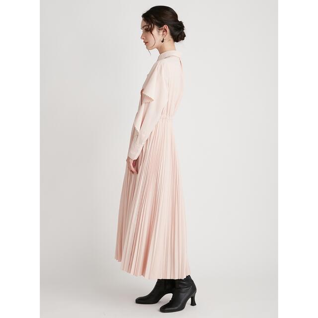 CELFORD 美香コラボ セルフォード ラッフルスリーブプリーツワンピース