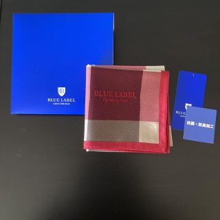 ブラックレーベルクレストブリッジ(BLACK LABEL CRESTBRIDGE)のBLUE LABEL CRESTBRIDGE クレストブリッジ　チェックハンカチ(ハンカチ)