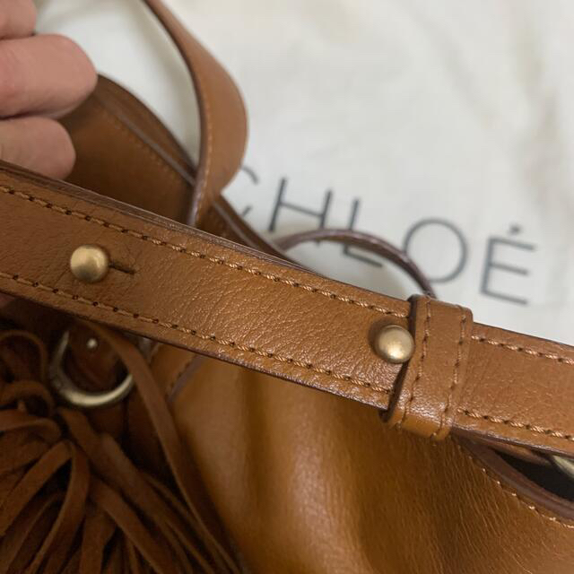 美品✨✨SEE BY CHLOE  フリンジショルダーバッグフリンジバック