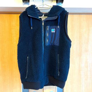 ヘリーハンセン(HELLY HANSEN)の美品‼︎[ヘリーハンセン] フード付き フリースベスト(ベスト)