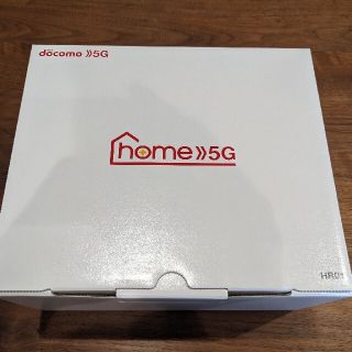 エヌティティドコモ(NTTdocomo)の※早いもの勝ち【美品】ドコモホームルーター　home5G　HR01(その他)