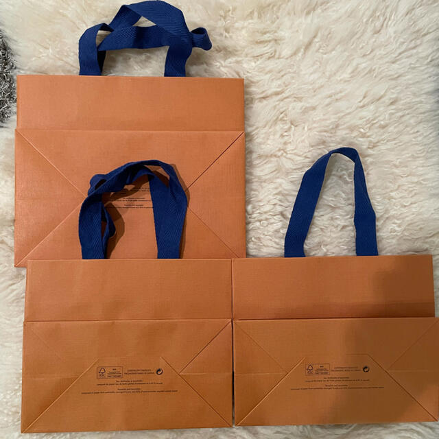 LOUIS VUITTON - ルイヴィトン ショッパー 紙袋 3枚セットの通販 by ろ