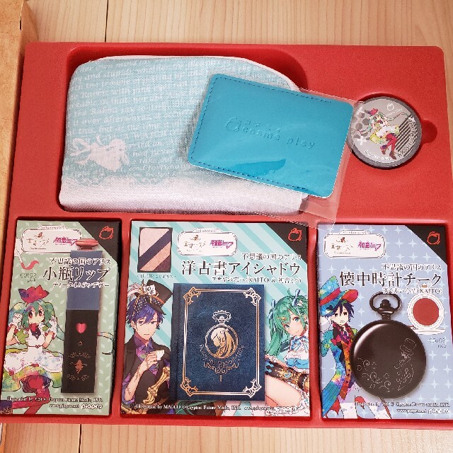 新品】童話コスメ×初音ミク 特典付きコスメ3種セット 初音ミク&KAITO