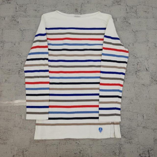 ORCIVAL(オーシバル)のORCIVAL オーシバル バスクシャツ メンズのトップス(Tシャツ/カットソー(七分/長袖))の商品写真