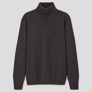 ユニクロ(UNIQLO)の新品 UNIQLO エクストラファインメリノタートルネックセーター XL 08(ニット/セーター)