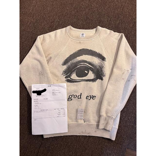SAINT MICHAEL GOD EYE Crew Sweat 【激安大特価!】 37%割引 www