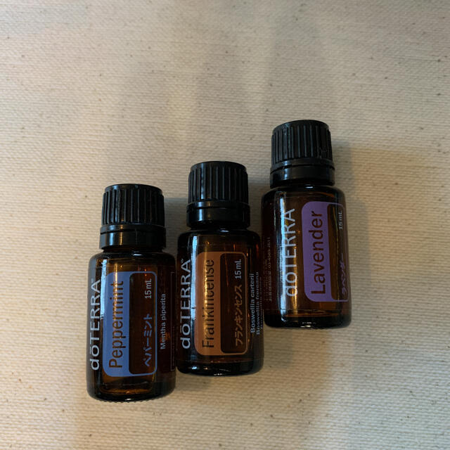 doTERRA 精油セット フランキンセンス ペパーミント ラベンダー-www