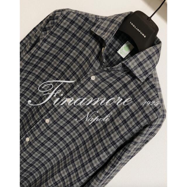 FINAMORE - みち様購入用【FINAMORE】定価約70%OFF シャツ Sの通販 by ...