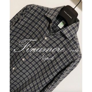 フィナモレ(FINAMORE)のみち様購入用【FINAMORE】定価約70%OFF シャツ S(シャツ)