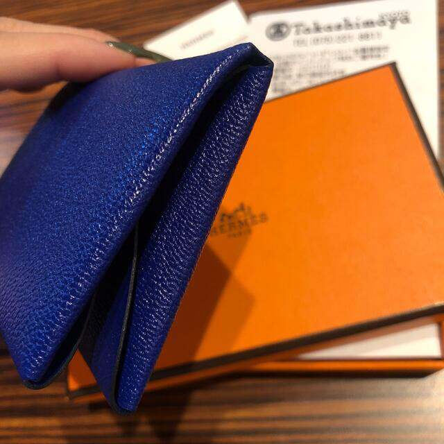 Hermes(エルメス)のHERMES  エルメス  カルヴィデュオ レディースのファッション小物(名刺入れ/定期入れ)の商品写真