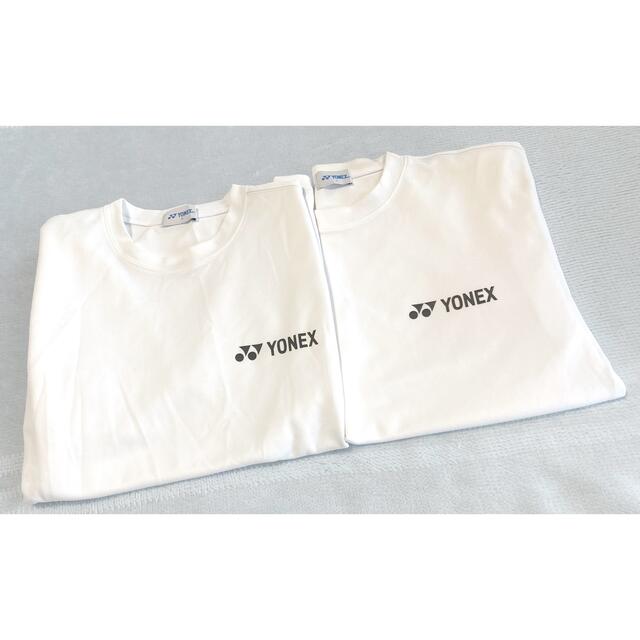 YONEX(ヨネックス)のYONEX ヨネックス　半袖　白　Tシャツ　2枚　セット メンズのトップス(Tシャツ/カットソー(半袖/袖なし))の商品写真