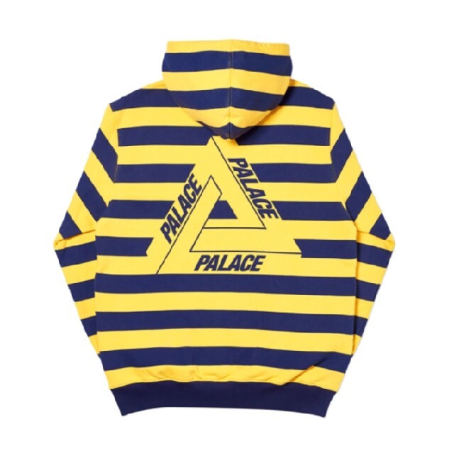 Palace Tri-Stripe-Zip HoodYellow/Navy | zold-ut.hu