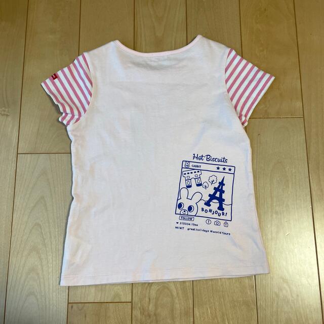 HOT BISCUITS(ホットビスケッツ)のミキハウス　ホットビスケッツ　Tシャツ　120 キッズ/ベビー/マタニティのキッズ服女の子用(90cm~)(Tシャツ/カットソー)の商品写真