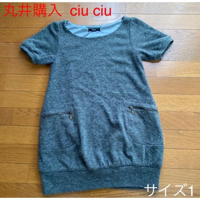 ciu ciu(チュウチュ)の丸井購入　ciu ciu チュニックワンピース レディースのトップス(チュニック)の商品写真