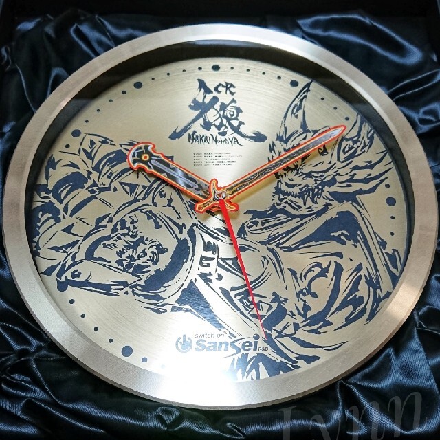 非常に高い品質 牙狼 時計 非売品 グッズ レア 宅配便 clock ノベルティグッズ