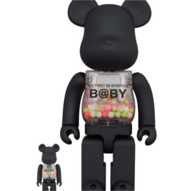 MEDICOM TOY(メディコムトイ)のBE＠RBRICK MY FIRST B@BY MATT 100%&400%  エンタメ/ホビーのフィギュア(その他)の商品写真