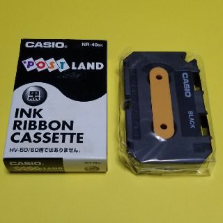 カシオ(CASIO)のカシオ　純正ポストランド NR40BK  ブラックインクリボン　CASIO(その他)