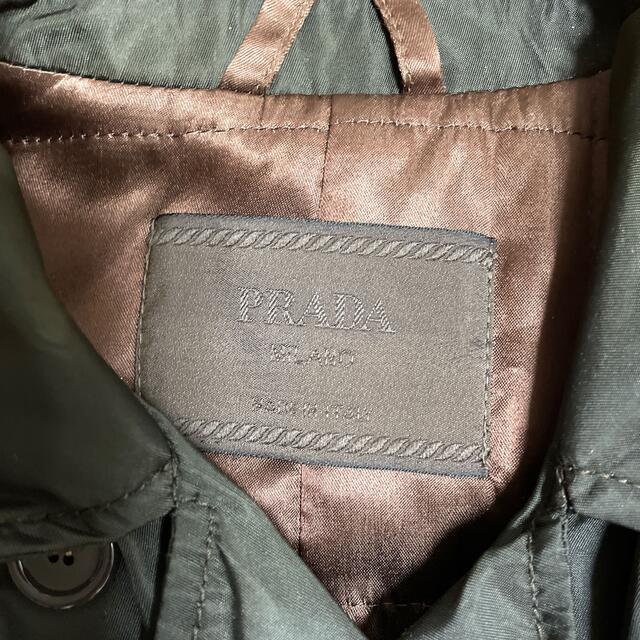 正規品。ミラノで購入プラダのナイロンPコート
