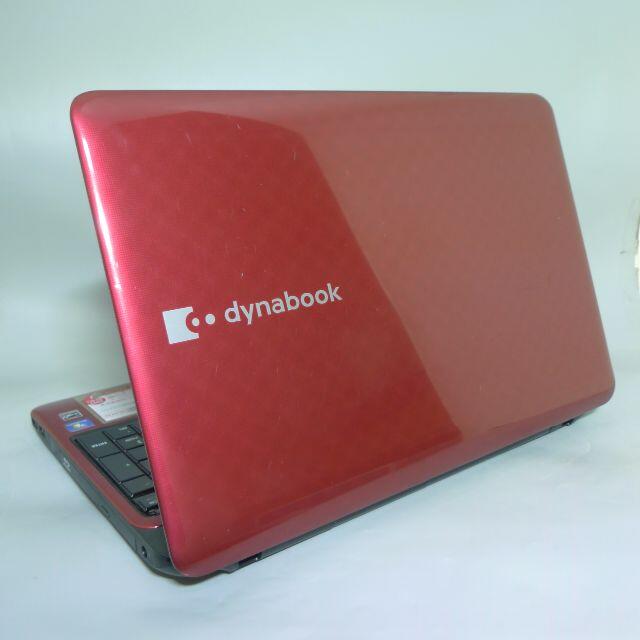 新品SSD 赤色 ノートpc T451/59DR 8GB Blu-ray 無線