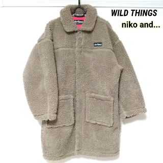 ニコアンド(niko and...)のWILD THINGS niko and... ★新品★ 別注ボアコート(ロングコート)