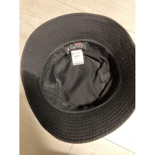 KANGOL(カンゴール)のKANGOL ウォッシュド バケット ハット ブラック L メンズの帽子(ハット)の商品写真