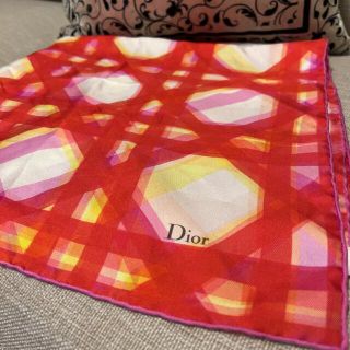 ディオール(Dior)のDIOR ディオール　スカーフ　美品(バンダナ/スカーフ)