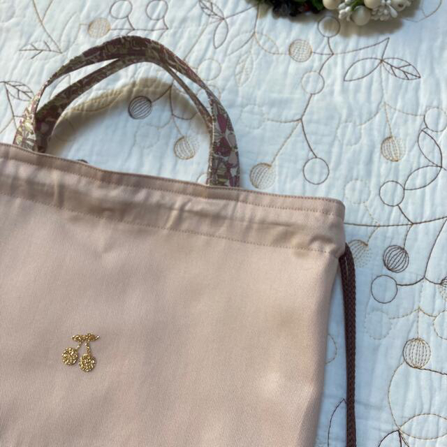 までの☾ ハンドメイド レッスンバッグ ナップサック 入学 XNxe2