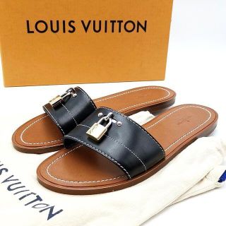 ルイヴィトン(LOUIS VUITTON)の未使用 ルイヴィトン サンダル ロックイット パドロック 03-21090502(サンダル)