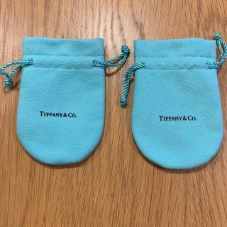 ティファニー(Tiffany & Co.)のティファニー巾着袋　2個セット(ポーチ)