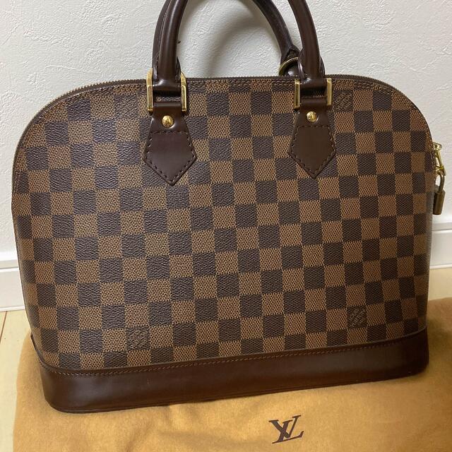 LOUIS VUITTON ルイヴィトン アルマ ダミエ ハンドバッグ 極美品