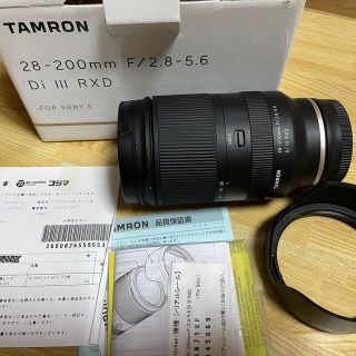 タムロン(TAMRON)のタムロン 28-200mm F2.8-5.6 DI III RXD 美品(レンズ(ズーム))