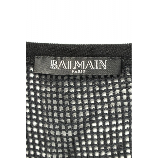 BALMAIN(バルマン)のバルマン S6HJ671D315 メッシュ長袖カットソー M メンズのトップス(Tシャツ/カットソー(七分/長袖))の商品写真