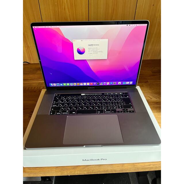 MacBook Pro 16インチ 2019 MVVJ2J/AAPPLE