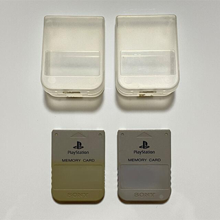 プレイステーション(PlayStation)のPlayStation MEMORY CARD 15ブロック ×2(その他)