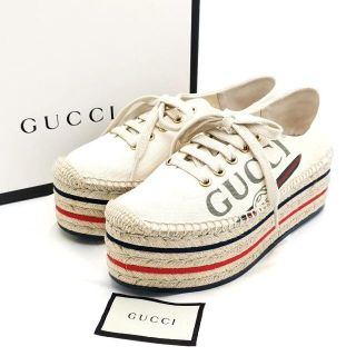 グッチ(Gucci)の美品 グッチ GUCCI エスパドリーユ 01-21071206(スニーカー)