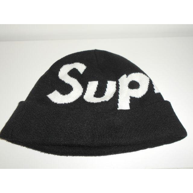 520211● SUPREME コットン カシミヤ ロゴ ニットキャップ帽子