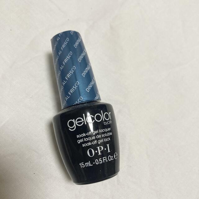 OPI(オーピーアイ)の新品　Opi ジェルカラー  ブルー コスメ/美容のネイル(カラージェル)の商品写真
