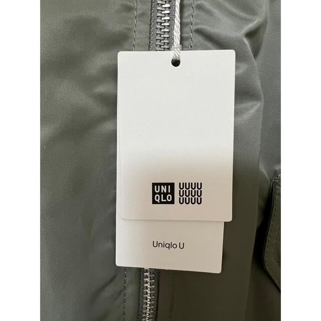 UNIQLO(ユニクロ)のユニクロ　ma-1 ブルゾン　新品未使用 レディースのジャケット/アウター(ブルゾン)の商品写真