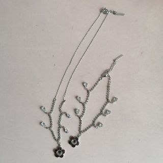 マリークワント(MARY QUANT)のマリークワント　ネックレス,ブレスレット2点セット(ネックレス)