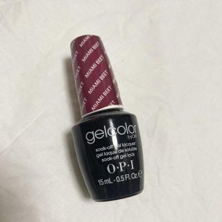 オーピーアイ(OPI)の新品　ジェルカラー  OPi ワインレッド(カラージェル)