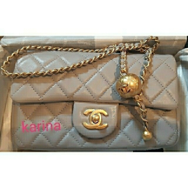 CHANEL(シャネル)の【新品・入手困難】CHANEL♡ミニマトラッセ♡パールクラッシュ レディースのバッグ(ショルダーバッグ)の商品写真