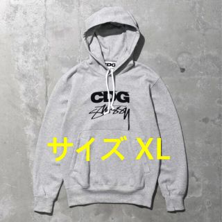 ジーディーシー(GDC)のSTÜSSY & CDG パーカー XL(パーカー)