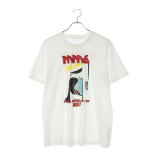 エムエムシックス(MM6)のエムエムシックス S52GC0211 フロントロゴプリントTシャツ M(Tシャツ(半袖/袖なし))