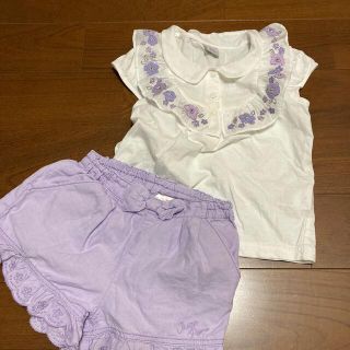 アナスイミニ(ANNA SUI mini)のすいかばたけ　様　専用　女の子トップス　ショートパンツ(Tシャツ/カットソー)