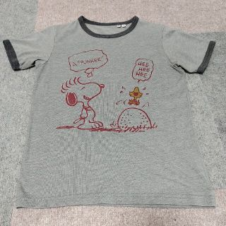 ユニクロ(UNIQLO)の★SNOOPY.UT　SNOOPY.シャツ　デニムはぎれ(Tシャツ/カットソー)