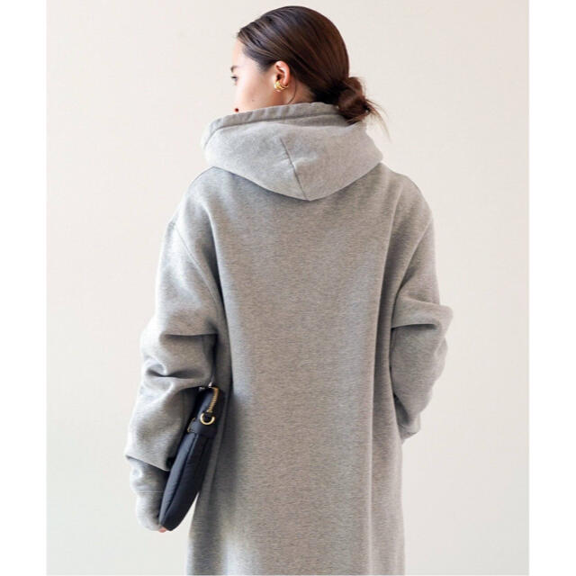 DEUXIEME CLASSE(ドゥーズィエムクラス)のタグ付新品⭐️Deuxieme Classe  Sweat Dress グレー レディースのワンピース(ロングワンピース/マキシワンピース)の商品写真