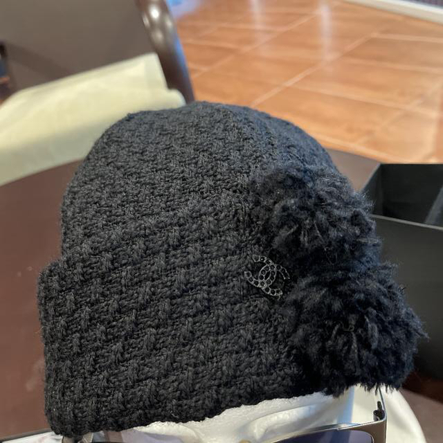 CHANEL ニットキャップ ニット帽 未使用品⭐️SALE